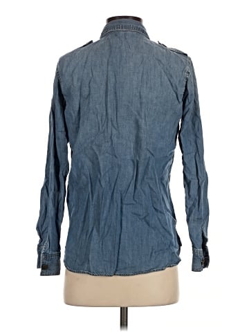 CAbi Long Sleeve Button-Down Shirt (view 2)