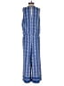 Wisp Paisley Blue Jumpsuit Size 4 - photo 2