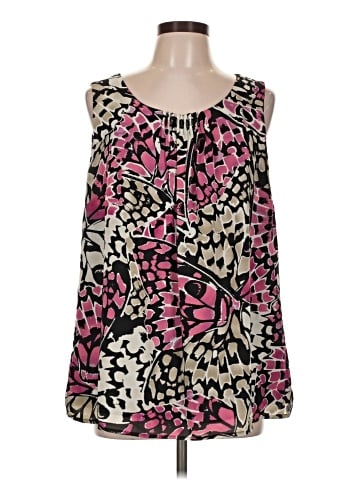 Maggie Barnes Sleeveless Blouse (view 1)