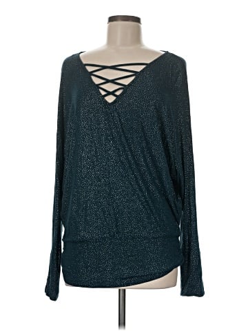 Jennifer Lopez Long Sleeve Top (view 1)