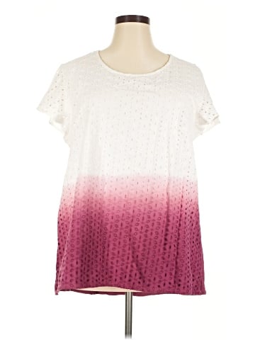 Lane Bryant Short Sleeve Top (view 1)