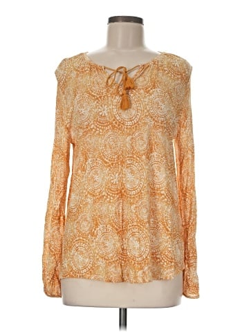 Chico's Long Sleeve Blouse (view 1)