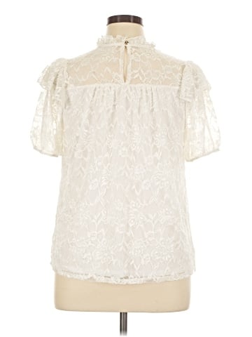 Perseption Concept Short Sleeve Blouse (view 2)