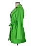 Zara Basic Green Trenchcoat Size L - photo 5