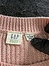 Gap 100% Cotton Pink Pullover Sweater Size S - photo 7