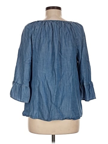 Crown & Ivy 3/4 Sleeve Blouse (view 2)