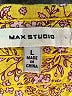 Max Studio Paisley Yellow Casual Skirt Size L - photo 4