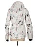 SMN 100% Polyester Print White Snow Jacket Size XS - photo 2