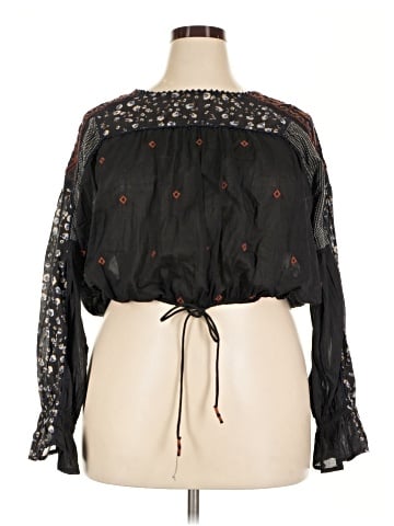Free People Long Sleeve Blouse (view 1)