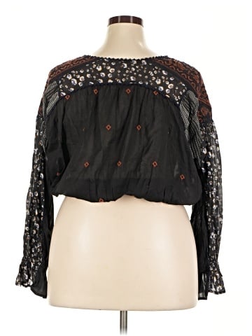 Free People Long Sleeve Blouse (view 2)