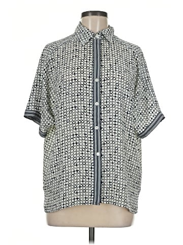 Max Studio Short Sleeve Button-Down Shirt (view 1)