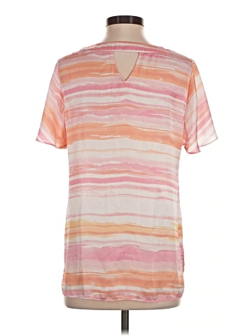 Susan Graver Short Sleeve Blouse (view 2)