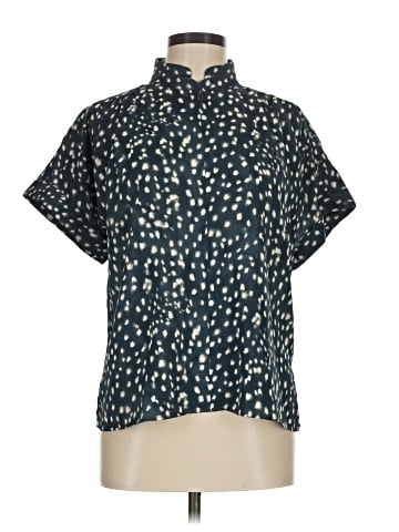 Ann Taylor Short Sleeve Blouse (view 1)