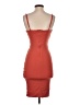 Mind Code Solid Orange Cocktail Dress Size S - photo 2