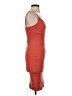 Mind Code Solid Orange Cocktail Dress Size S - photo 4