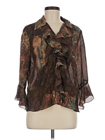 PIANO 3/4 Sleeve Blouse (view 1)