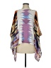 Bebe 100% Polyester Purple Kimono Size S - photo 1