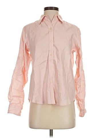Lauren by Ralph Lauren Long Sleeve Button-Down Shirt (view 1)