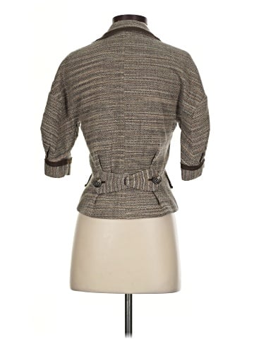 BCBGMAXAZRIA Silk Blazer (view 2)