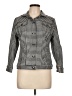 Ruby Rd. Houndstooth Gray Black Jacket Size 12 - photo 1