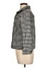 Ruby Rd. Houndstooth Gray Black Jacket Size 12 - photo 5