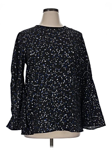 MICHAEL Michael Kors Long Sleeve Blouse (view 1)