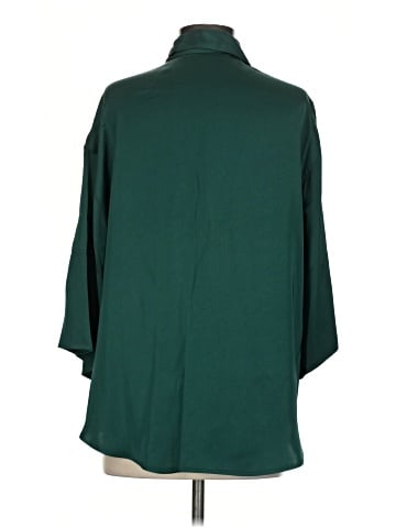 Zara 3/4 Sleeve Button-Down Shirt (view 2)