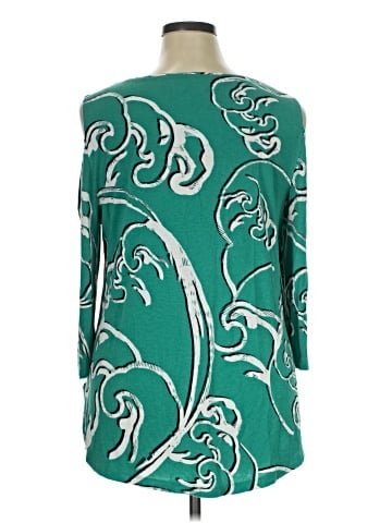 JM Collection 3/4 Sleeve Blouse (view 2)