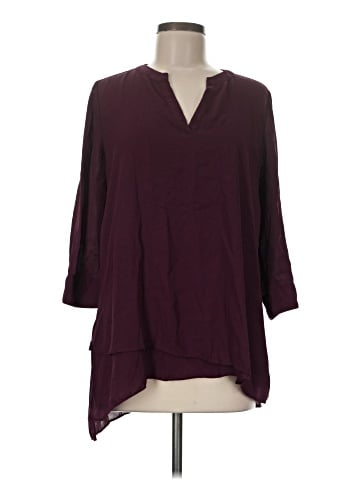 The Limited Outlet 3/4 Sleeve Blouse (view 1)