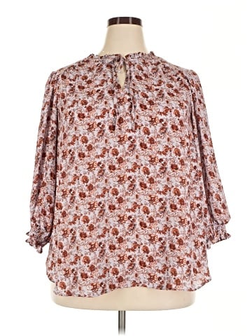Jones & Co 3/4 Sleeve Blouse (view 1)