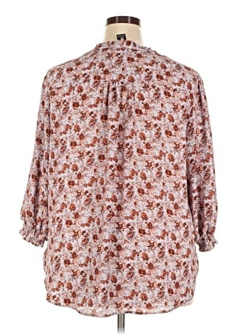 Jones & Co 3/4 Sleeve Blouse (view 2)