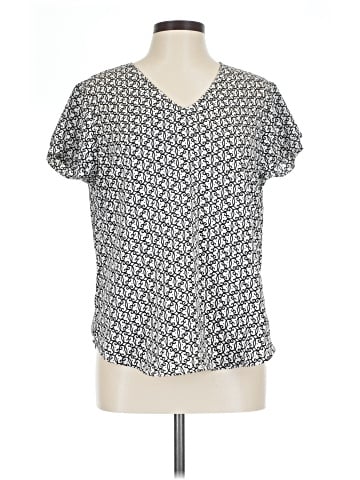 Ann Taylor Short Sleeve Blouse (view 1)