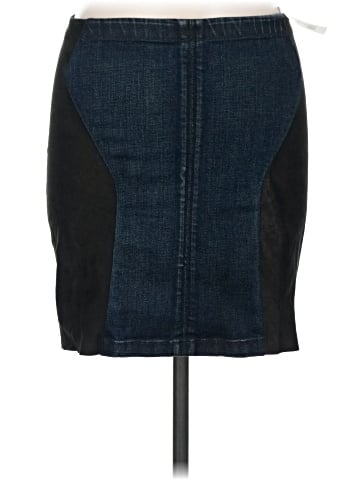 Helmut Lang Denim Skirt (view 1)