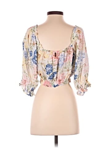 Billabong 3/4 Sleeve Blouse (view 2)