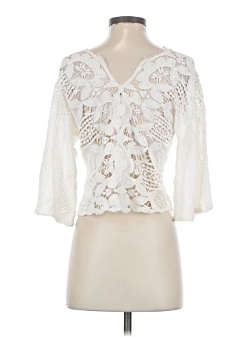 Miguelina 3/4 Sleeve Blouse (view 2)