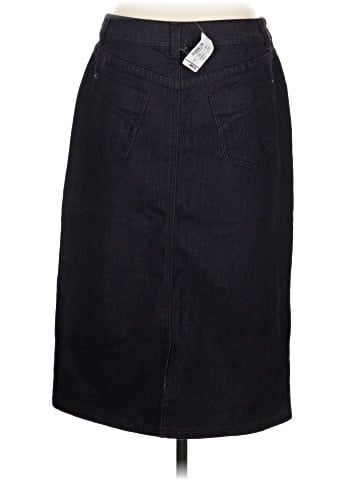 Christopher & Banks Denim Skirt (view 2)