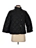 J. McLaughlin 100% Nylon Argyle Black Jacket Size S - photo 1