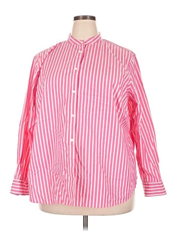 Lauren by Ralph Lauren Long Sleeve Button-Down Shirt (view 1)