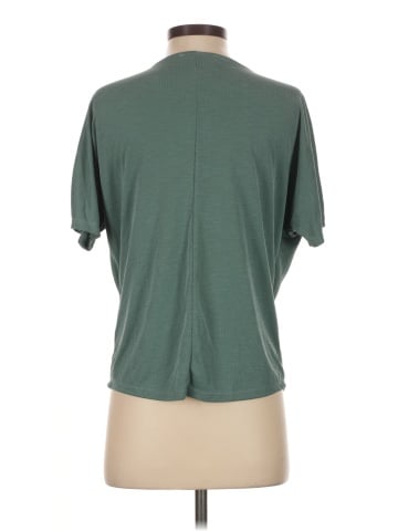 Green Envelope Short Sleeve Turtleneck (view 2)