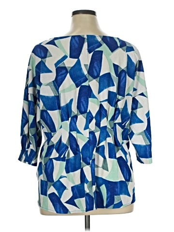 Alfani 3/4 Sleeve Blouse (view 2)