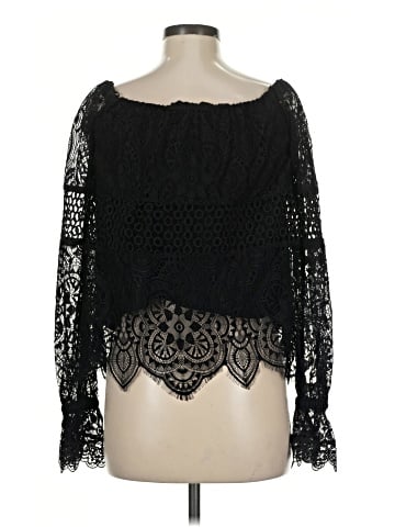 Kendall & Kylie 3/4 Sleeve Blouse (view 2)