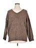 Pink Republic 100% Polyester Brown Pullover Sweater Size XL - photo 1