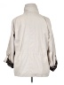 JM Collection 100% Polyester Animal Print Gray Raincoat Size XL - photo 2