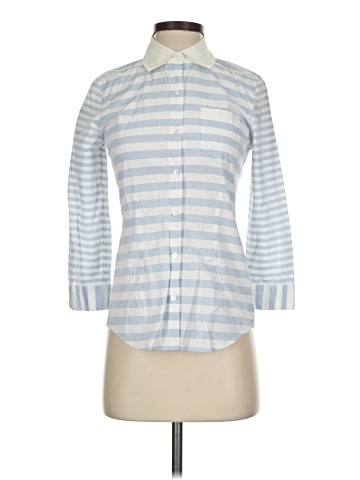 Tommy Hilfiger 3/4 Sleeve Button-Down Shirt (view 1)