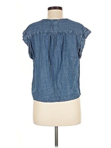 Velvet Heart Sleeveless Button-Down Shirt (view 2)