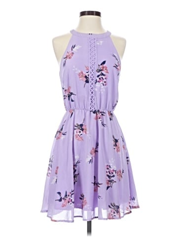 Blue Rain Casual Dress (view 1)