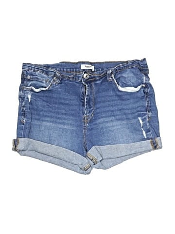 Kensie Denim Shorts (view 1)