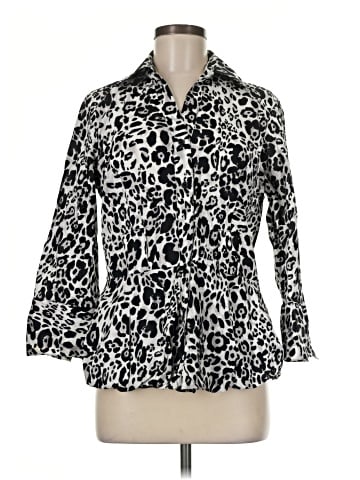 Harve Benard Long Sleeve Button-Down Shirt (view 1)