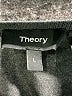 Theory Solid Black Gray Wool Pullover Sweater Size L - photo 7