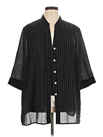 Maggie Barnes 3/4 Sleeve Blouse (view 1)